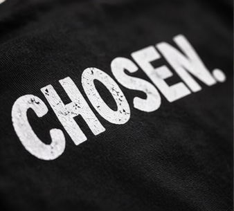 Chosen Shirt | Inspirational Graphic Tee | Faith Based Streetwear | Motivational Minimalist Shirt | Live With Purpose Tee | Unisex Empowerment Shirt