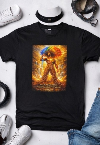 You Can’t Uproot What Was Meant to Grow Shirt, Motivational Graphic Tee, Inspirational Strength Shirt, Afrocentric Art T-Shirt, Growth Mindset Apparel Male Shirt